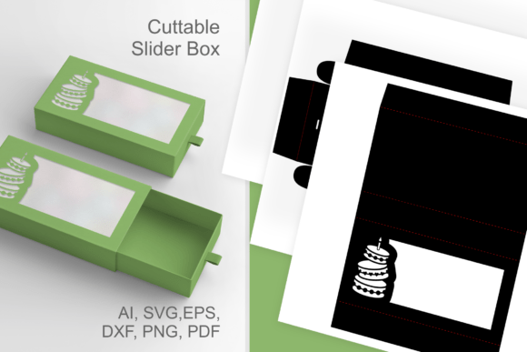 Birthday Layered Cake Cutout Drawer Box Review