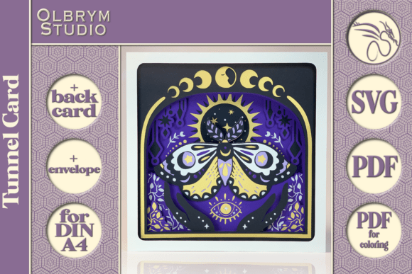 Celestial Butterfly 3D SVG Pop-Up Cards Review