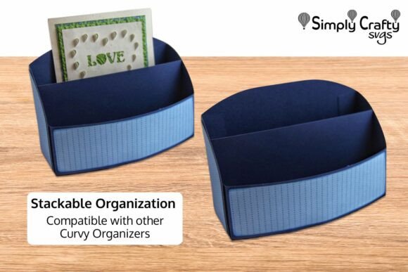 Curvy Stationary Organizer SVG: 3D Objects Review