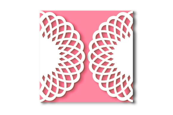 Decorative Cutout Doily Gate Fold Card: 3D SVG Review