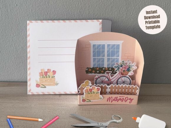 DIY Mother's Day Box Card: 3D SVG Review