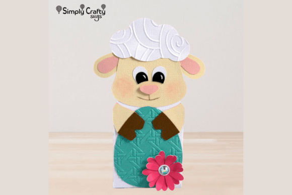 Easter Lamb Treat Box SVG Review