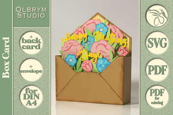 Happy Mother’s Day Letter with Flowers: 3D SVG Review