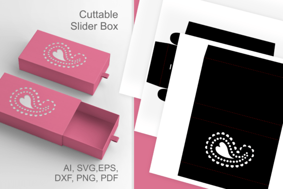 Heart in Paisley 3D SVG for Valentine S Day