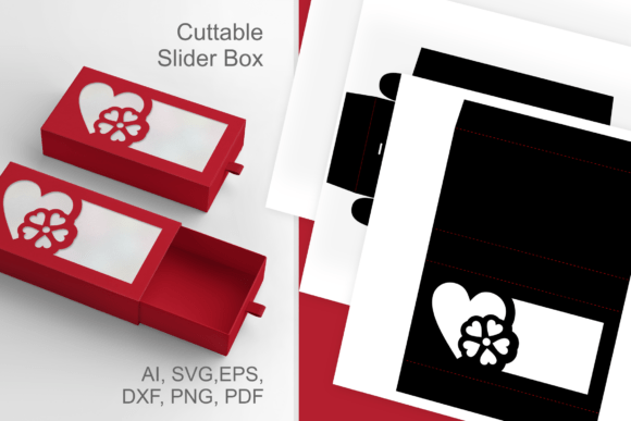 Heart N Flower 1: 3D SVG for Valentine's Day