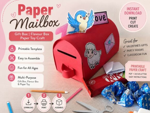 Mailbox Paper Craft Template: A Designer Review