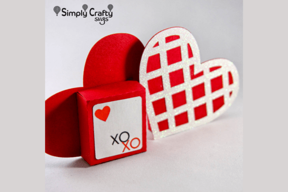 Valentines Candy Box 3D SVG Freebies Review